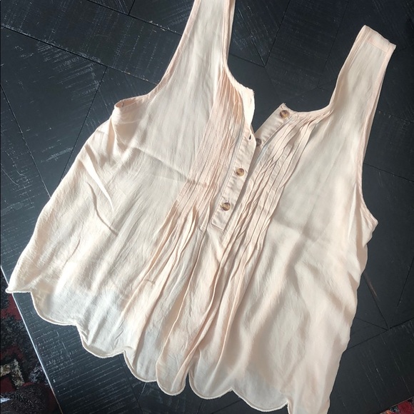 Light pink flowy tank - Picture 1 of 1